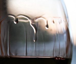 lágrima vino tinto.